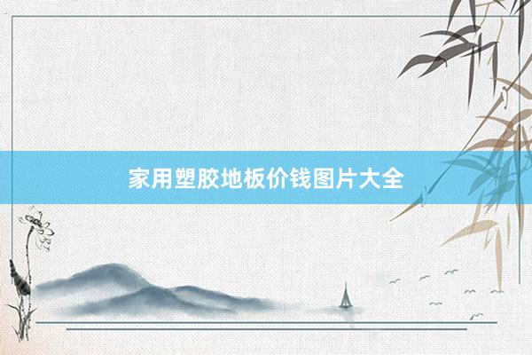 家用塑胶地板价钱图片大全